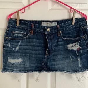 Abercrombie and Fitch denim skirt